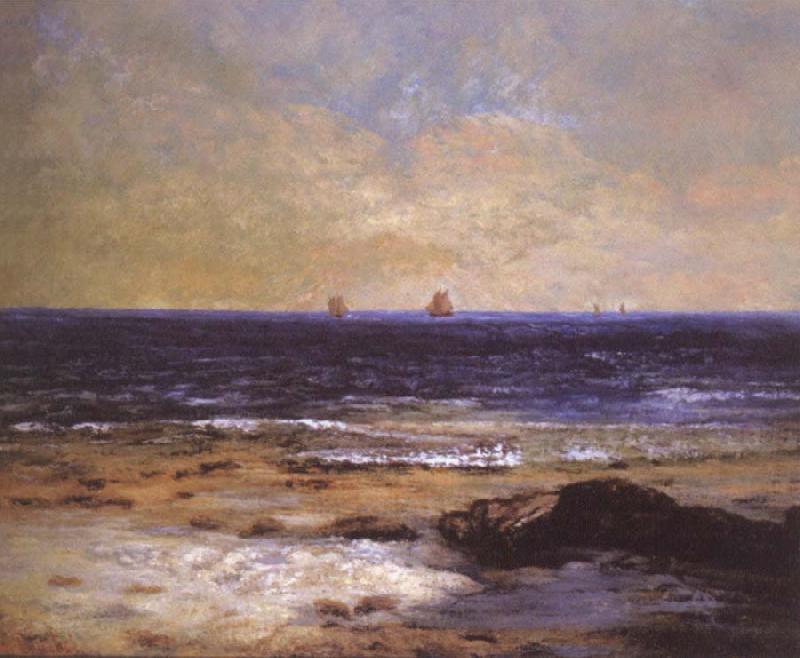 Gustave Courbet Seaside in Palavas